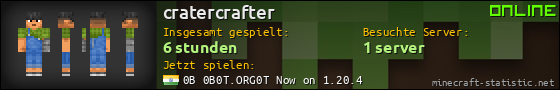 Benutzerleisten 560x90 für cratercrafter