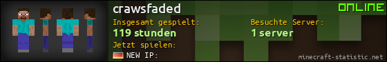 Benutzerleisten 560x90 für crawsfaded