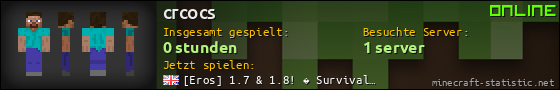 Benutzerleisten 560x90 für crcocs