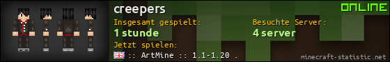 Benutzerleisten 560x90 für creepers