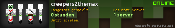 Benutzerleisten 560x90 für creepers2themax