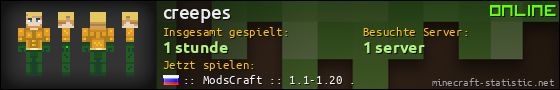 Benutzerleisten 560x90 für creepes