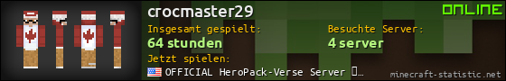 Benutzerleisten 560x90 für crocmaster29