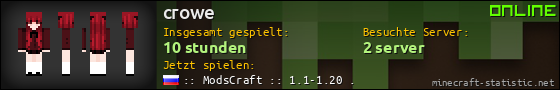 Benutzerleisten 560x90 für crowe
