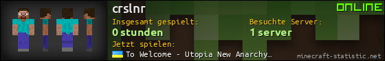 Benutzerleisten 560x90 für crslnr