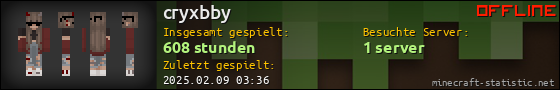 Benutzerleisten 560x90 für cryxbby