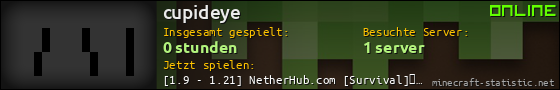 Benutzerleisten 560x90 für cupideye