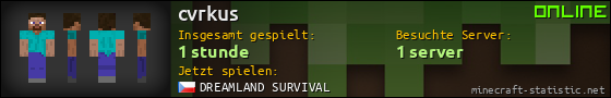 Benutzerleisten 560x90 für cvrkus