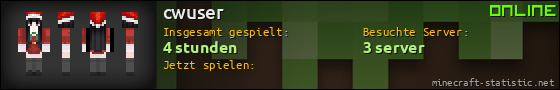 Benutzerleisten 560x90 für cwuser