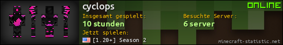 Benutzerleisten 560x90 für cyclops