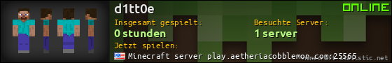 Benutzerleisten 560x90 für d1tt0e
