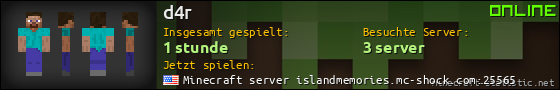 Benutzerleisten 560x90 für d4r