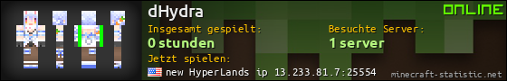 Benutzerleisten 560x90 für dHydra