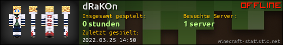 Benutzerleisten 560x90 für dRaKOn