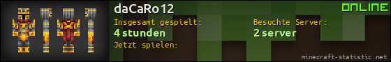 Benutzerleisten 560x90 für daCaRo12