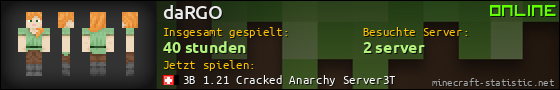 Benutzerleisten 560x90 für daRGO