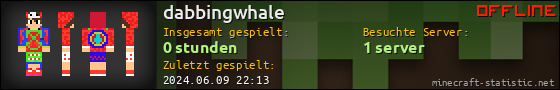 Benutzerleisten 560x90 für dabbingwhale