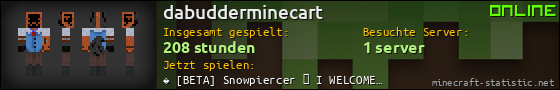 Benutzerleisten 560x90 für dabudderminecart