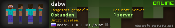 Benutzerleisten 560x90 für dabw