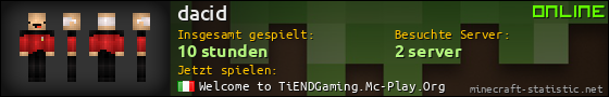 Benutzerleisten 560x90 für dacid