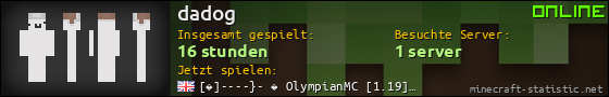 Benutzerleisten 560x90 für dadog