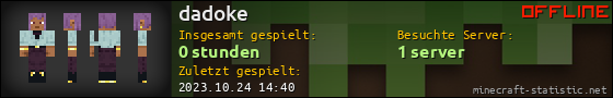 Benutzerleisten 560x90 für dadoke