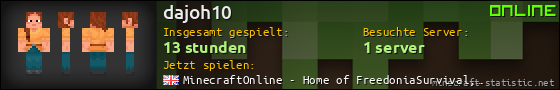 Benutzerleisten 560x90 für dajoh10