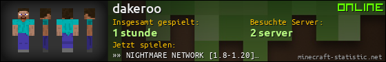 Benutzerleisten 560x90 für dakeroo