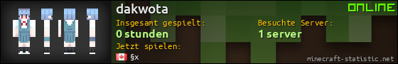 Benutzerleisten 560x90 für dakwota