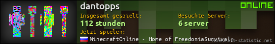 Benutzerleisten 560x90 für dantopps