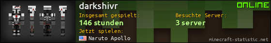 Benutzerleisten 560x90 für darkshivr