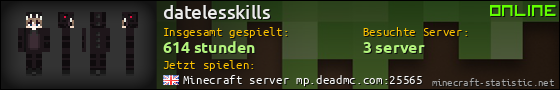 Benutzerleisten 560x90 für datelesskills