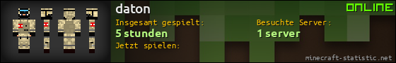 Benutzerleisten 560x90 für daton