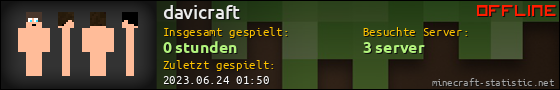 Benutzerleisten 560x90 für davicraft