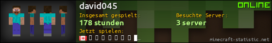 Benutzerleisten 560x90 für david045