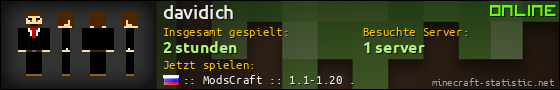 Benutzerleisten 560x90 für davidich