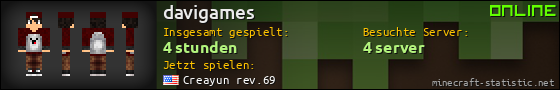 Benutzerleisten 560x90 für davigames
