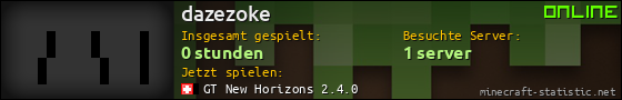 Benutzerleisten 560x90 für dazezoke