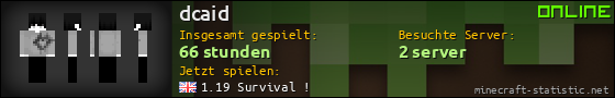 Benutzerleisten 560x90 für dcaid