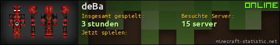 Benutzerleisten 560x90 für deBa