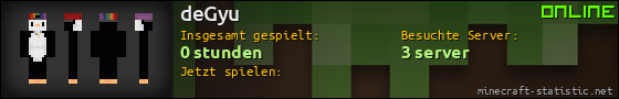 Benutzerleisten 560x90 für deGyu