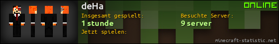 Benutzerleisten 560x90 für deHa