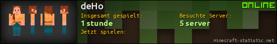 Benutzerleisten 560x90 für deHo