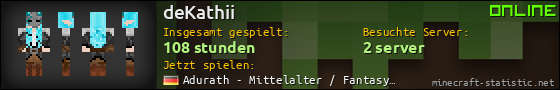 Benutzerleisten 560x90 für deKathii