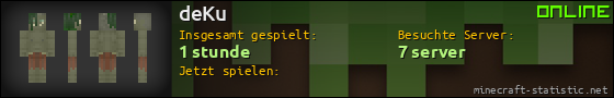 Benutzerleisten 560x90 für deKu