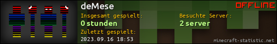 Benutzerleisten 560x90 für deMese