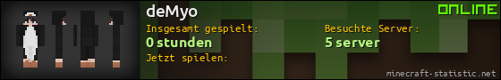 Benutzerleisten 560x90 für deMyo