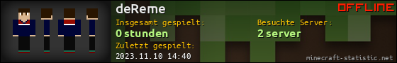 Benutzerleisten 560x90 für deReme
