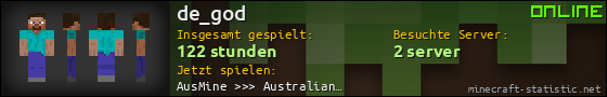 Benutzerleisten 560x90 für de_god