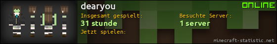 Benutzerleisten 560x90 für dearyou